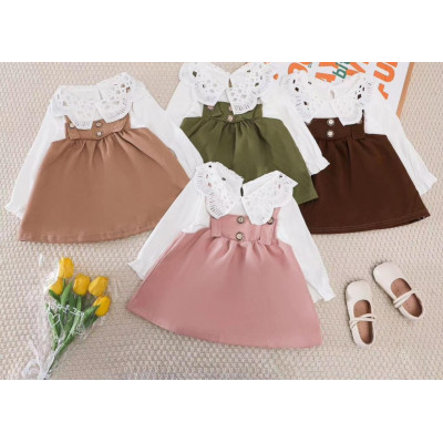 PAKET DRESS GIRLS CLOUDY SIMPLE CHIC ISI 12 PCS (PRE ORDER)